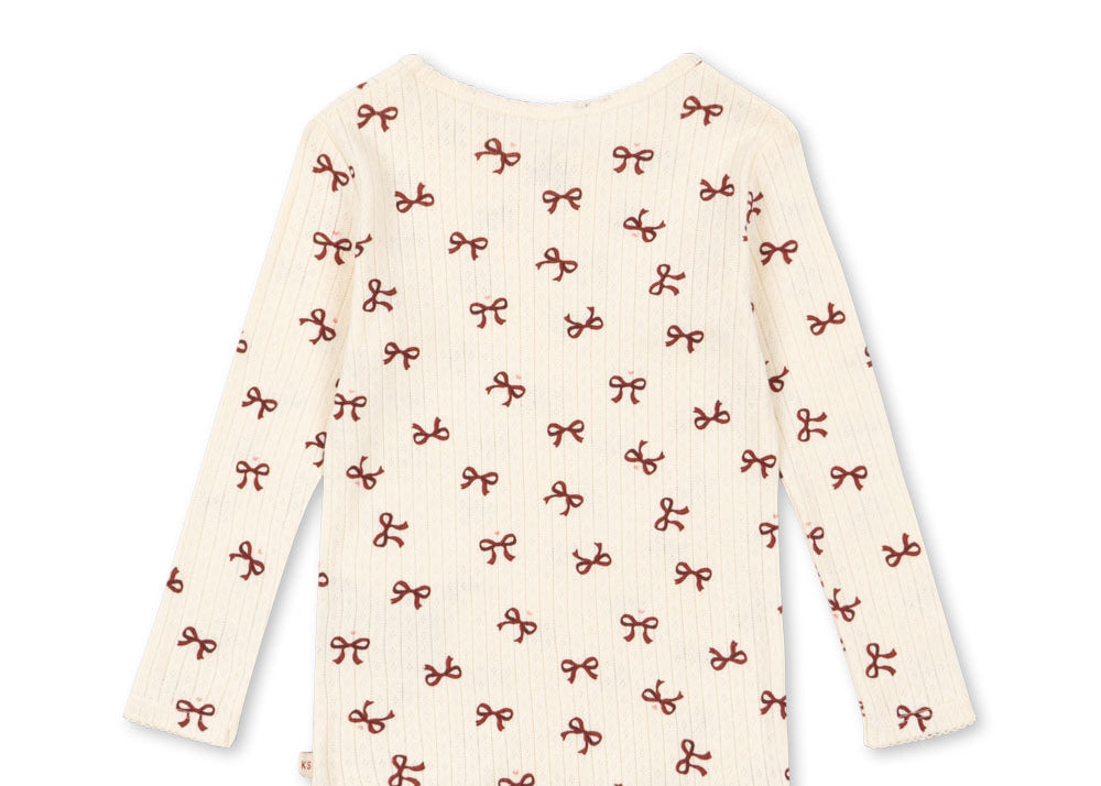 Konges Sløjd A/S Jersey Shirts bow rouge