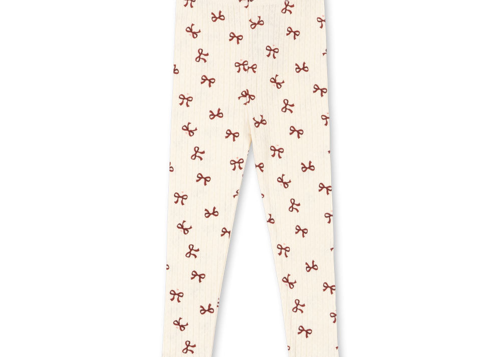 Konges Sløjd A/S Jersey Broeken bow rouge