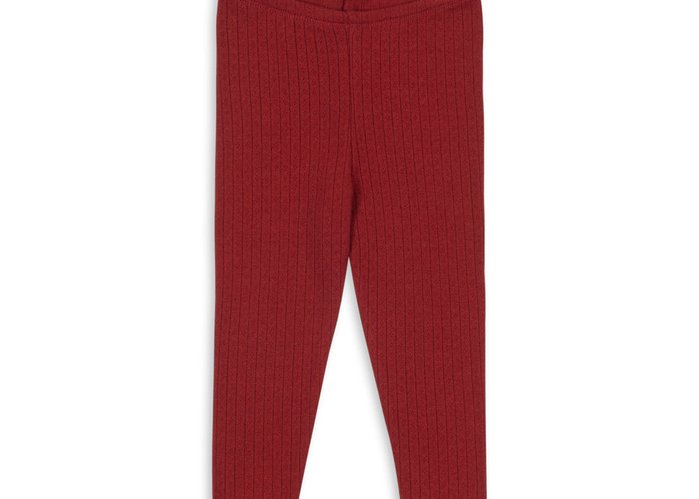 Konges Sløjd A/S Jersey Broeken red dahlia