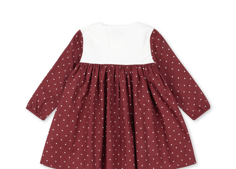 Konges Sløjd A/S WOVEN DRESSES cabernet dot
