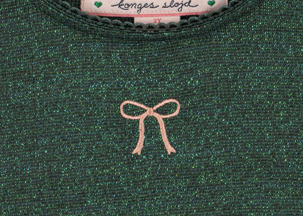 Konges Sløjd A/S Jersey Jurken jungle green