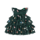 Konges Sløjd A/S WOVEN DRESSES hunter green