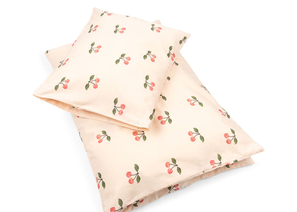 Konges Sløjd A/S Juniorbeddengoed ma grande cerise pink