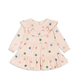 Konges Sløjd A/S Jersey Jurken star glitter