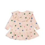 Konges Sløjd A/S Jersey Jurken star glitter