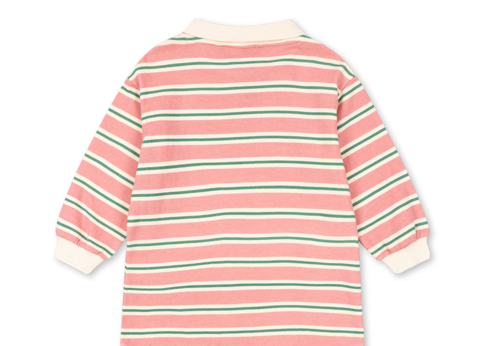 Konges Sløjd A/S Jersey Jurken blush bound stripe