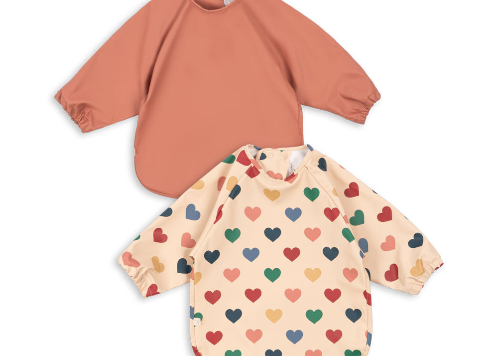 Konges Sløjd A/S Slabbetjes coeur colore frappe/canyon rose