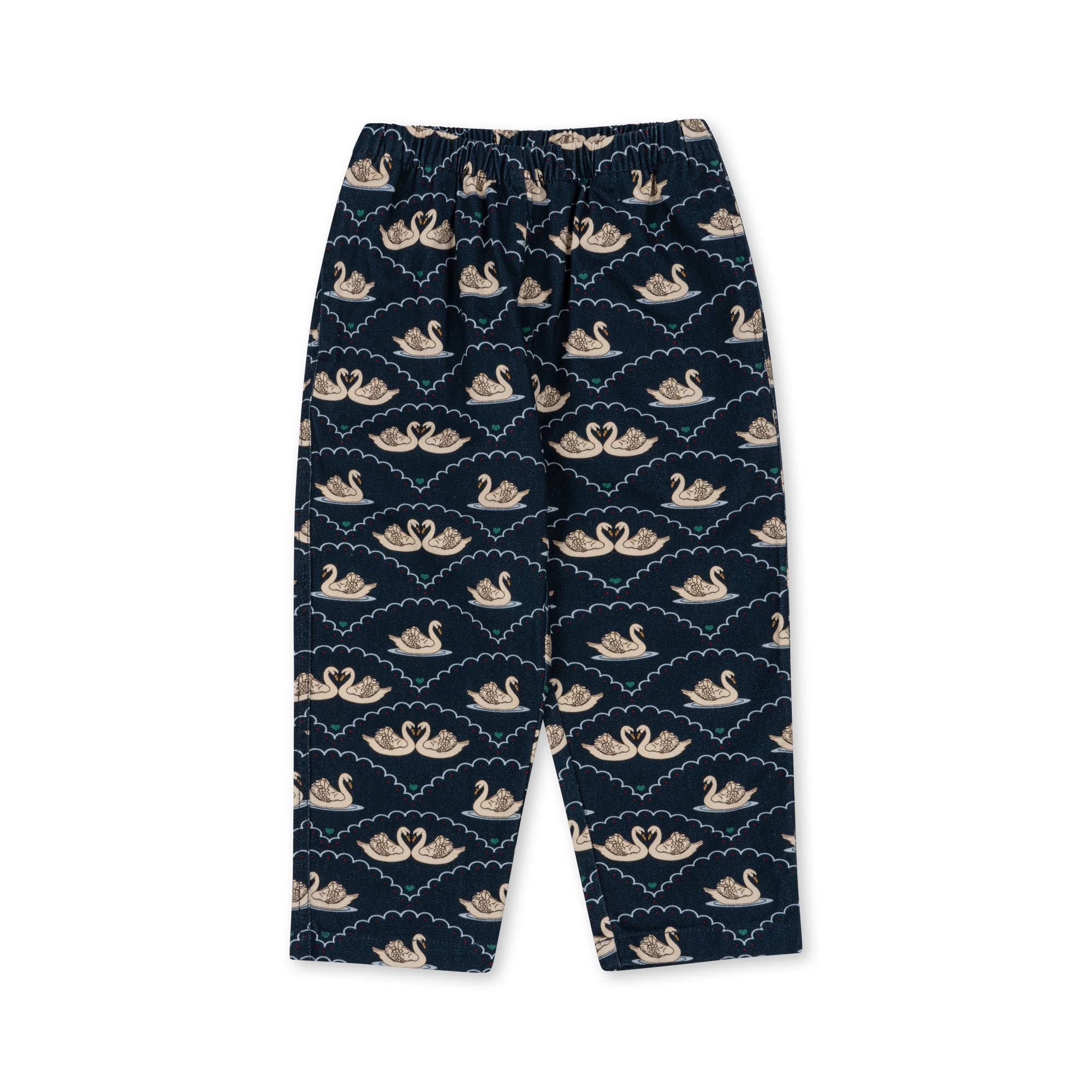 Konges Sløjd A/S Geweven Broeken swan eclipse