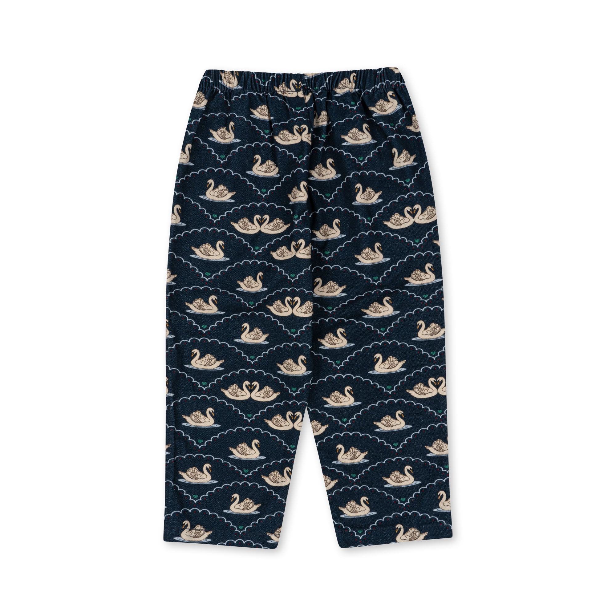 Konges Sløjd A/S Geweven Broeken swan eclipse