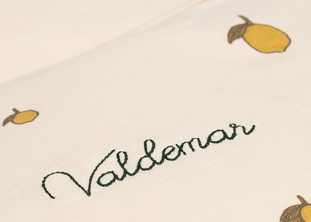 Konges Sløjd A/S Beddengoed Volwassenen lemon