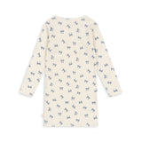 Konges Sløjd A/S Jersey Jurken bow bleu