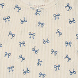 Konges Sløjd A/S Jersey Jurken bow bleu