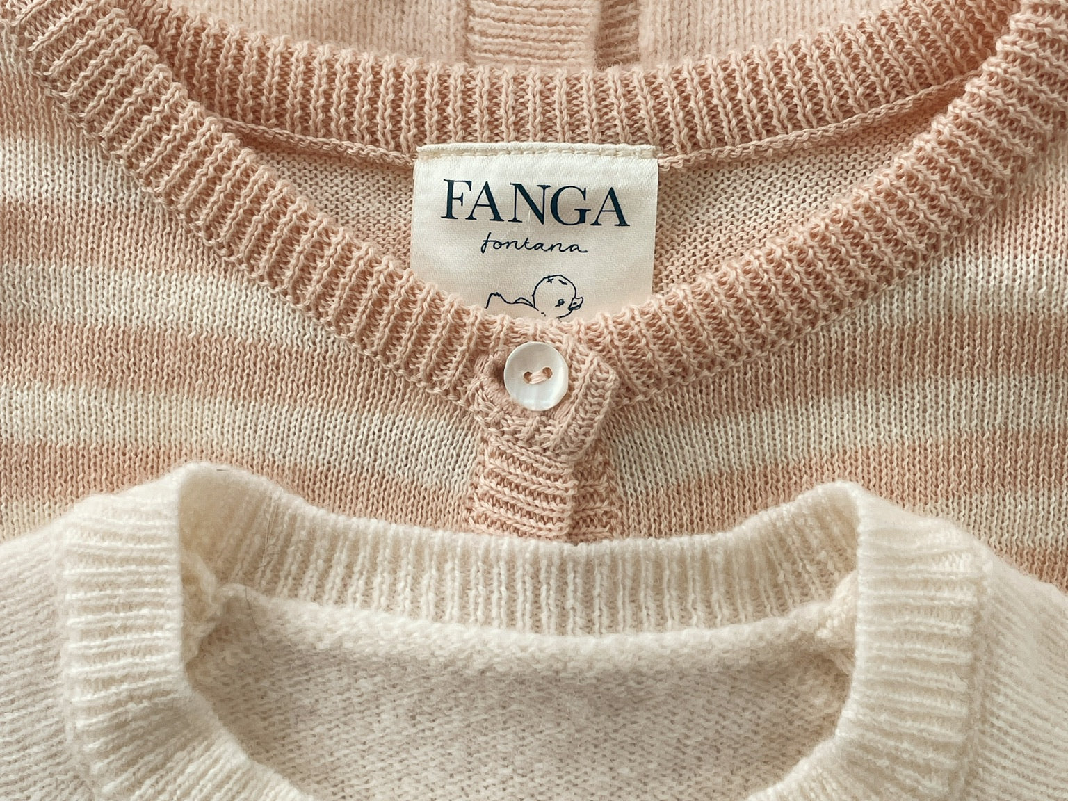 Konges Sløjd A/S Gebreide Cardigans antique white