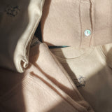 Konges Sløjd A/S JERSEY PANTS buttercream/pearl blue