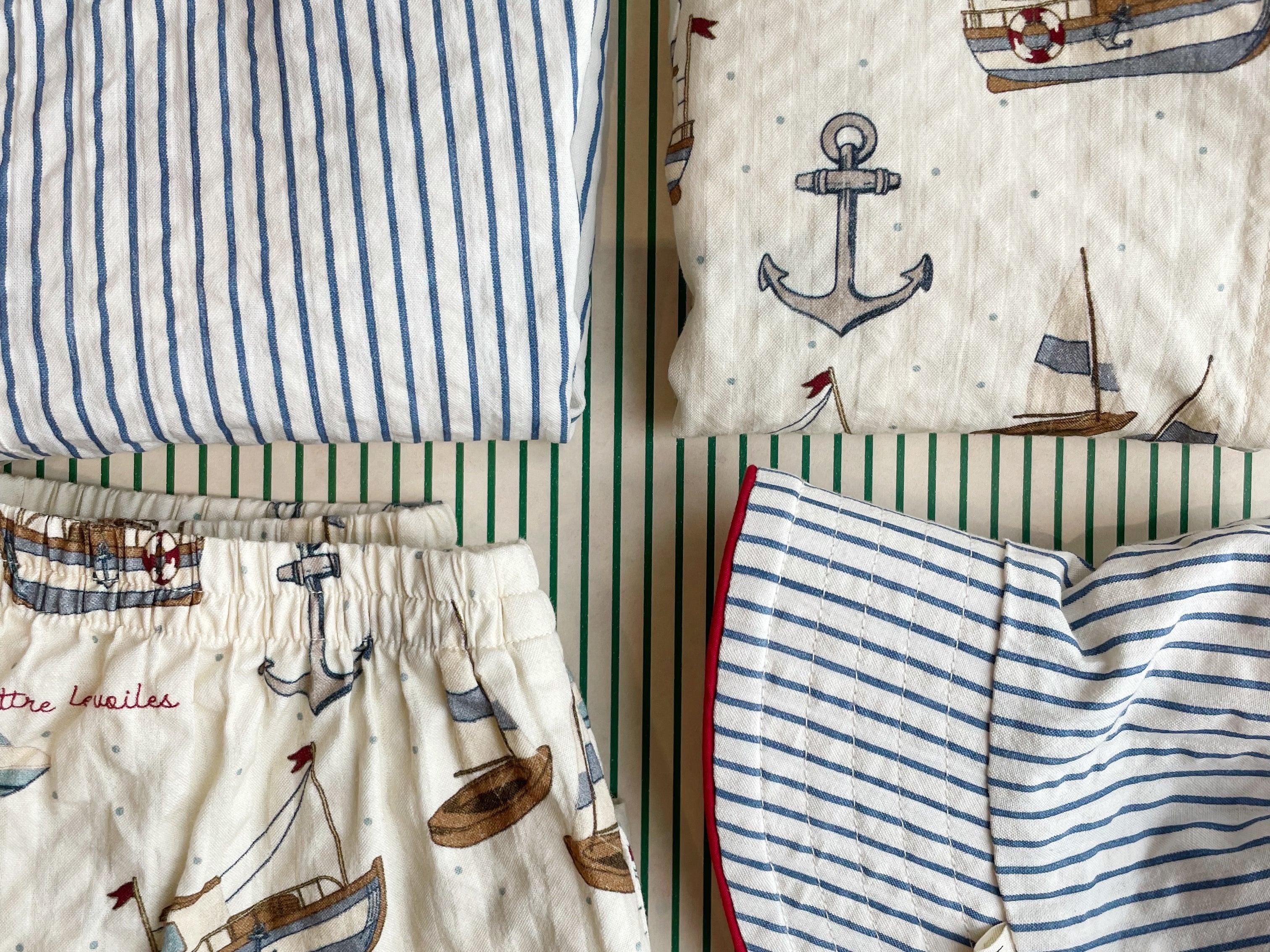 Konges Sløjd A/S Geweven Shorts En Pofbroeken sail away