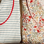 Konges Sløjd A/S Rompers stripe bluie