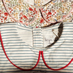 Konges Sløjd A/S Rompers stripe bluie