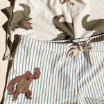 Konges Sløjd A/S Zwemshorts stripe bluie