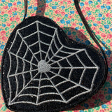 Konges Sløjd A/S Tassen En Portemonnees black spider web