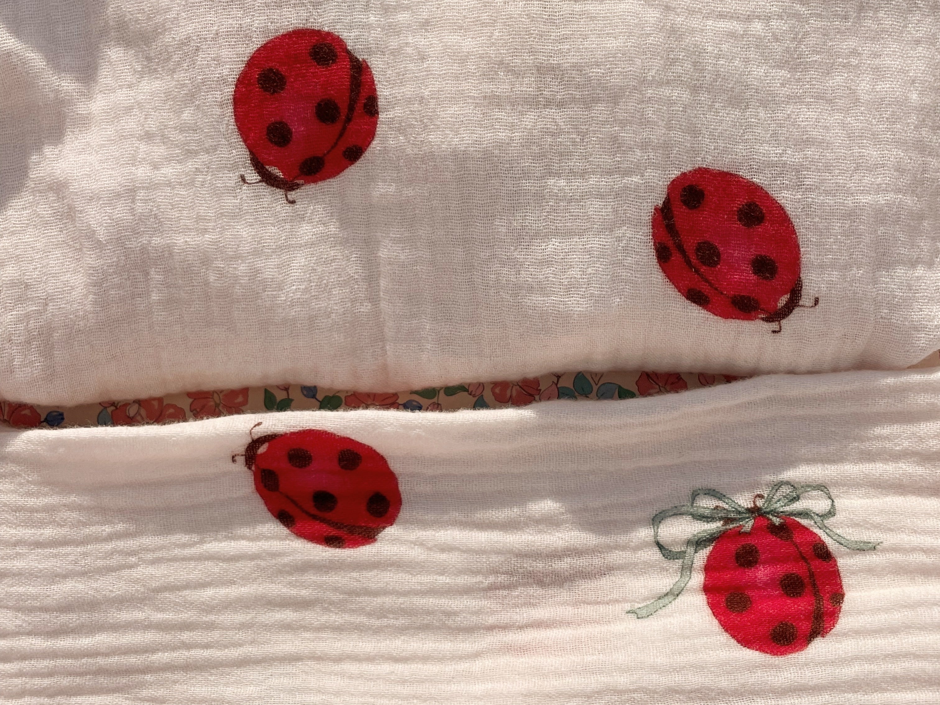 Konges Sløjd A/S Geweven Broeken ladybug bow