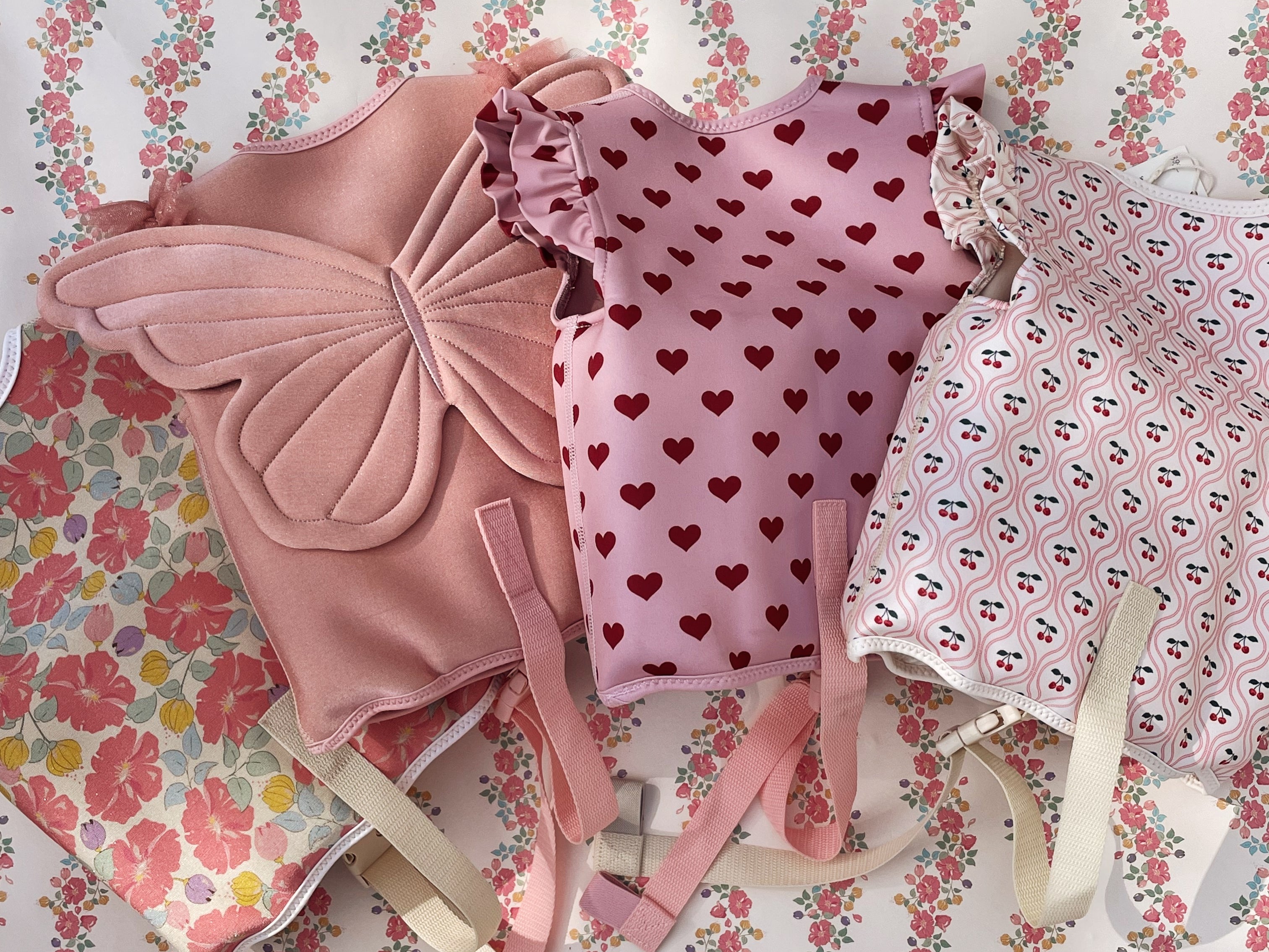 Konges Sløjd A/S Zwemvesten En -Gordels cherry pink motif