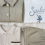 Konges Sløjd A/S JERSEY T-SHIRTS off white/sailor