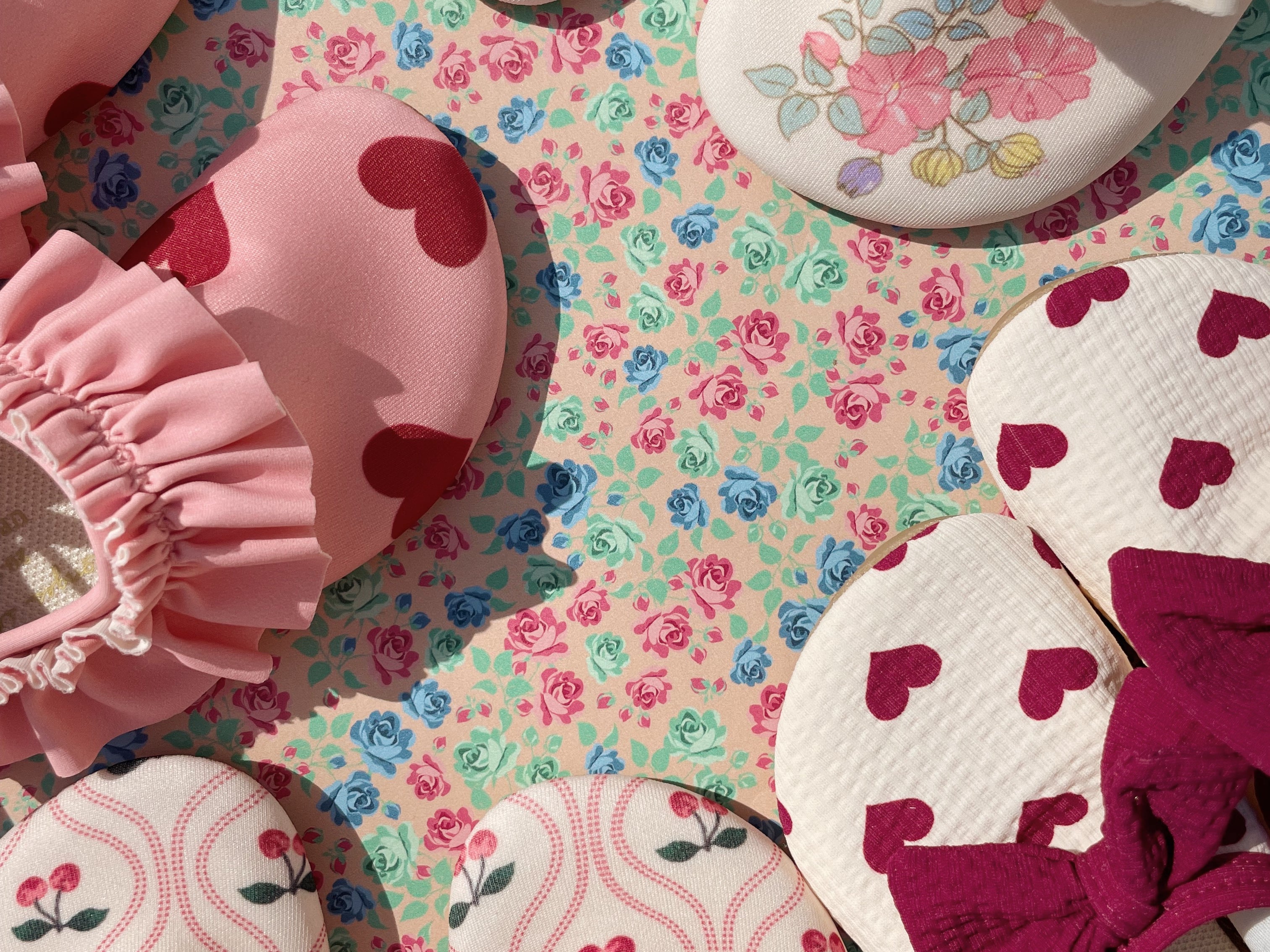 Konges Sløjd A/S Uv-Waterschoenen cherry pink motif