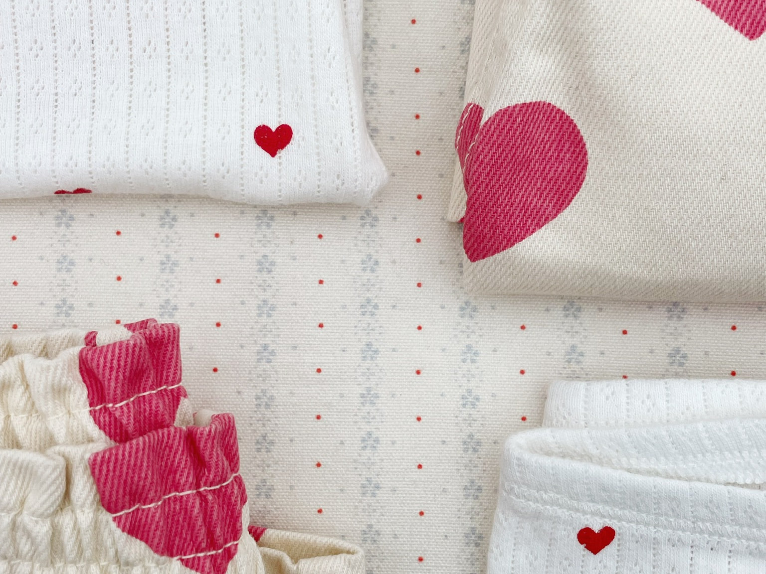 Konges Sløjd A/S Geweven Shirts bon coeur pink