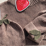 Konges Sløjd A/S Nekwarmer bunny brown melange