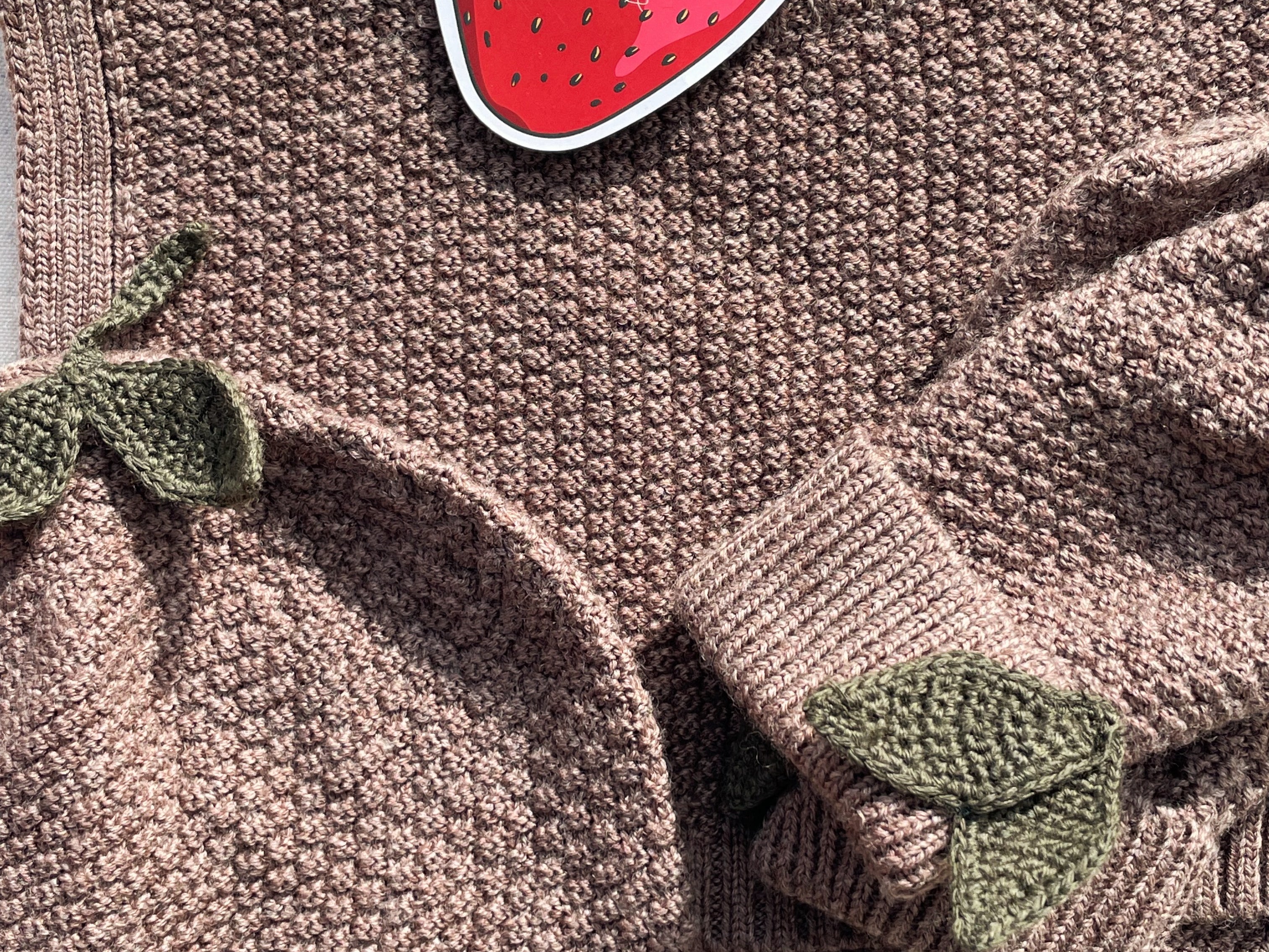 Konges Sløjd A/S Nekwarmer bunny brown melange