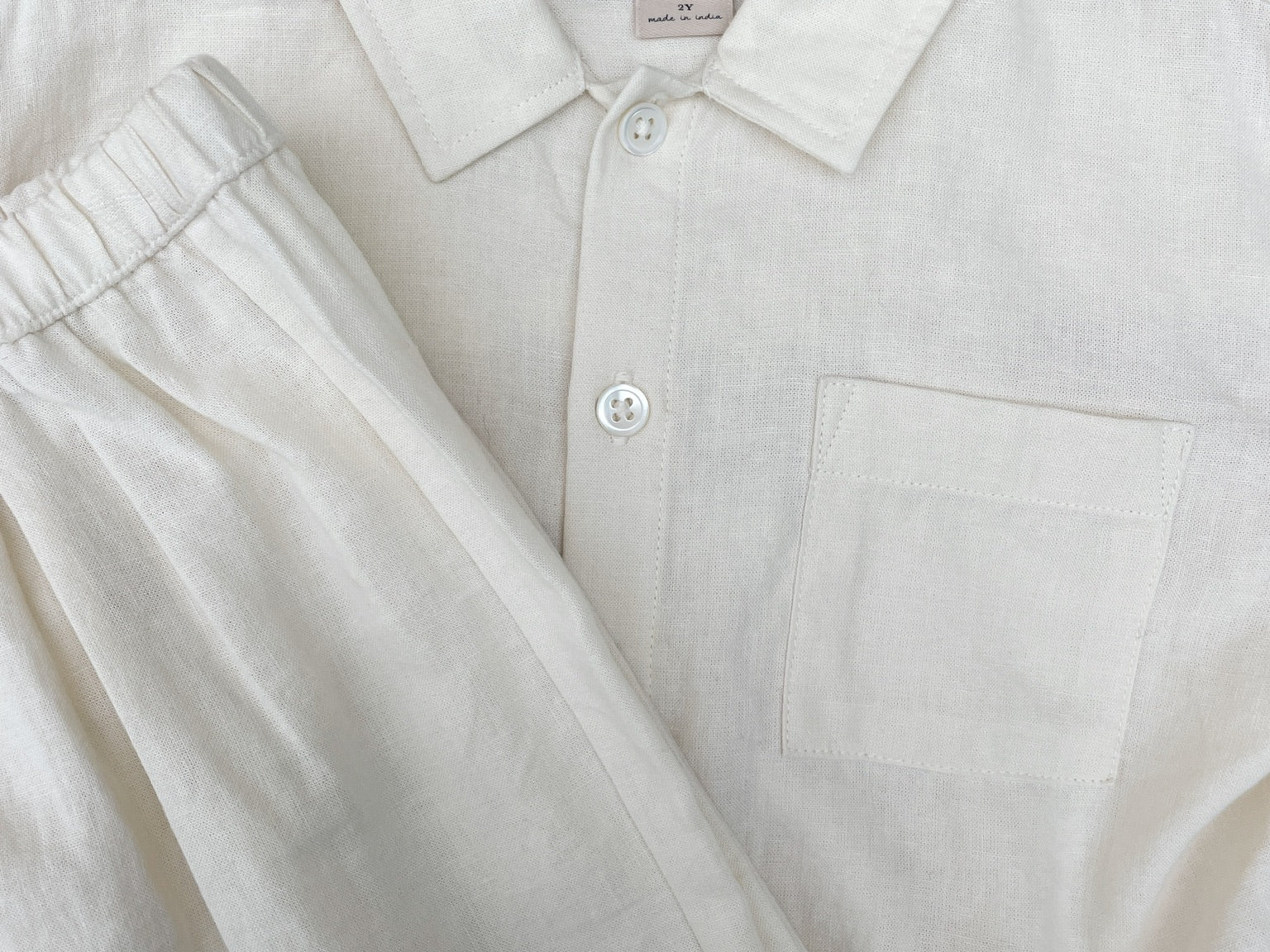 Konges Sløjd A/S Geweven Shirts eggnog