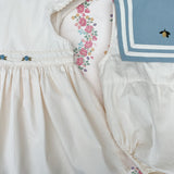 Konges Sløjd A/S WOVEN DRESSES eggnog