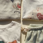 Konges Sløjd A/S Jersey T-Shirts antique white