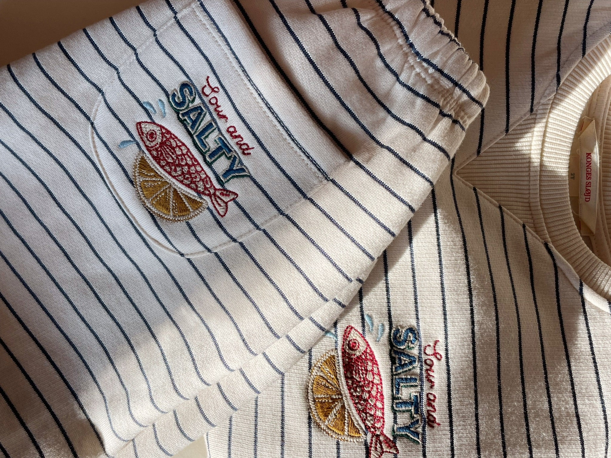 Konges Sløjd A/S Jersey Shirts captains blue/antique white