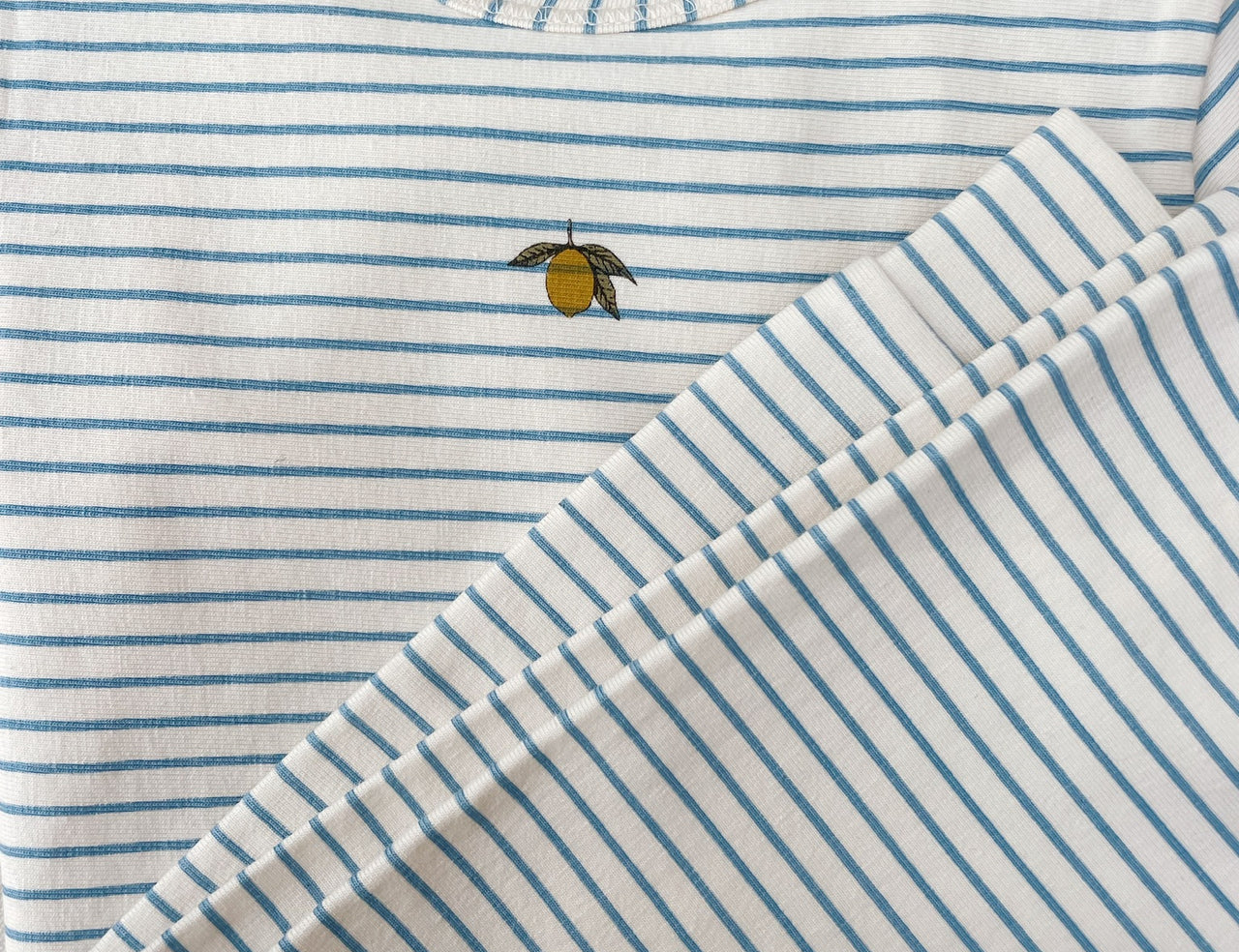Konges Sløjd A/S JERSEY PANTS stripe bluie