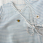 Konges Sløjd A/S Rompers stripe bluie