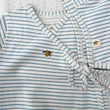 Konges Sløjd A/S Rompers stripe bluie