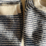 Konges Sløjd A/S Gebreide Broeken ensign blue/buttercream