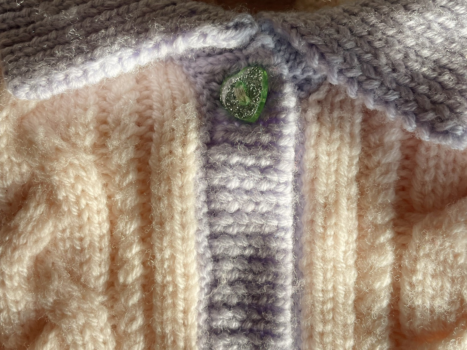 Konges Sløjd A/S Gebreide Cardigans off white