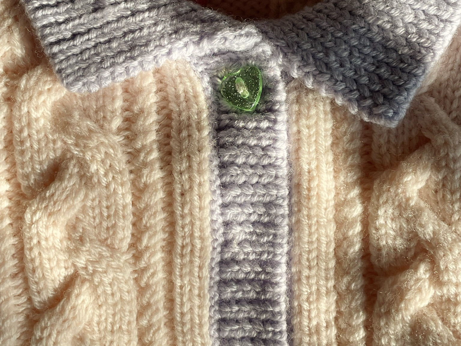 Konges Sløjd A/S Gebreide Cardigans off white