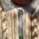 Konges Sløjd A/S Gebreide Cardigans off white