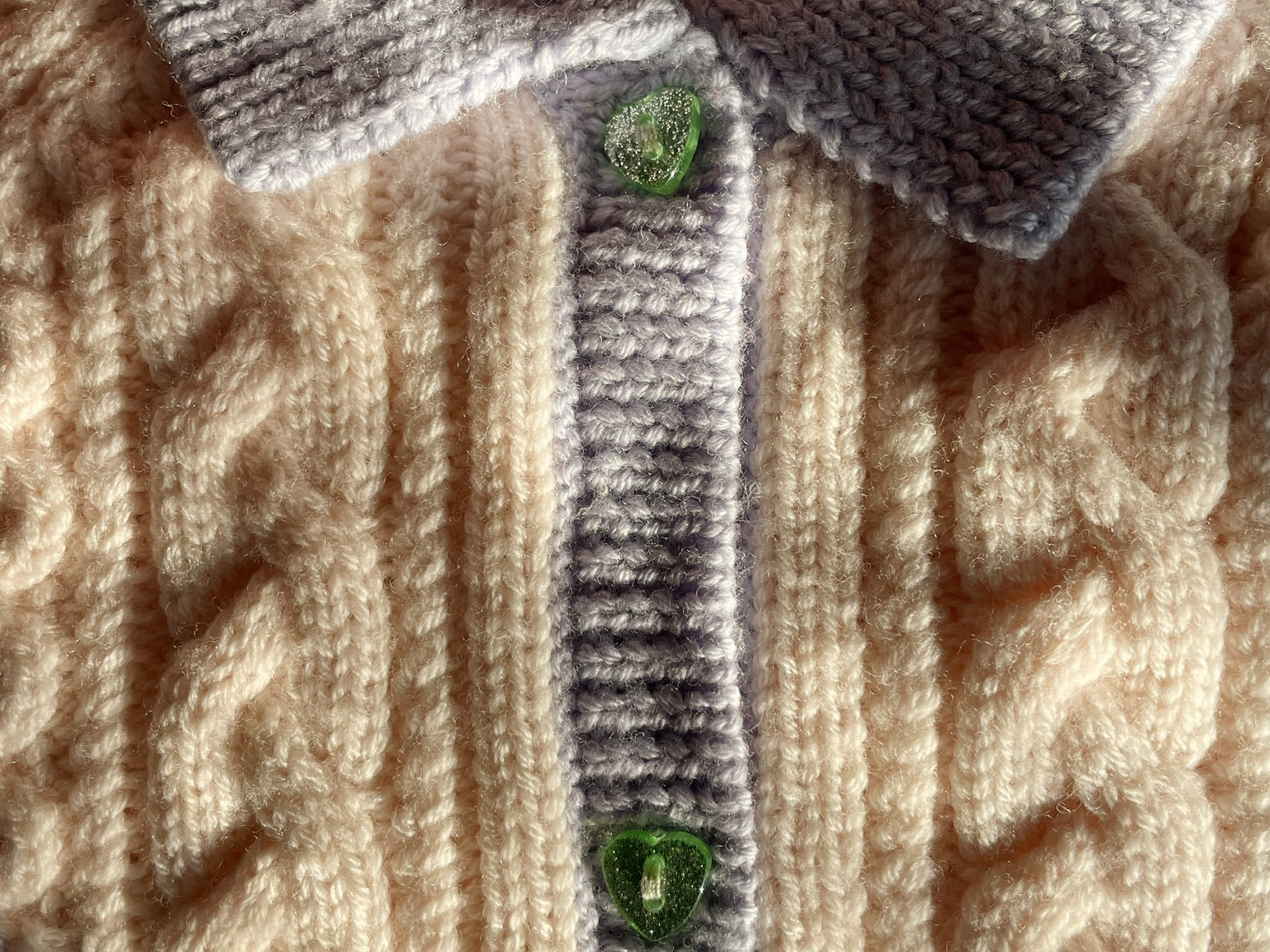 Konges Sløjd A/S Gebreide Cardigans off white