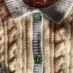 Konges Sløjd A/S Gebreide Cardigans off white
