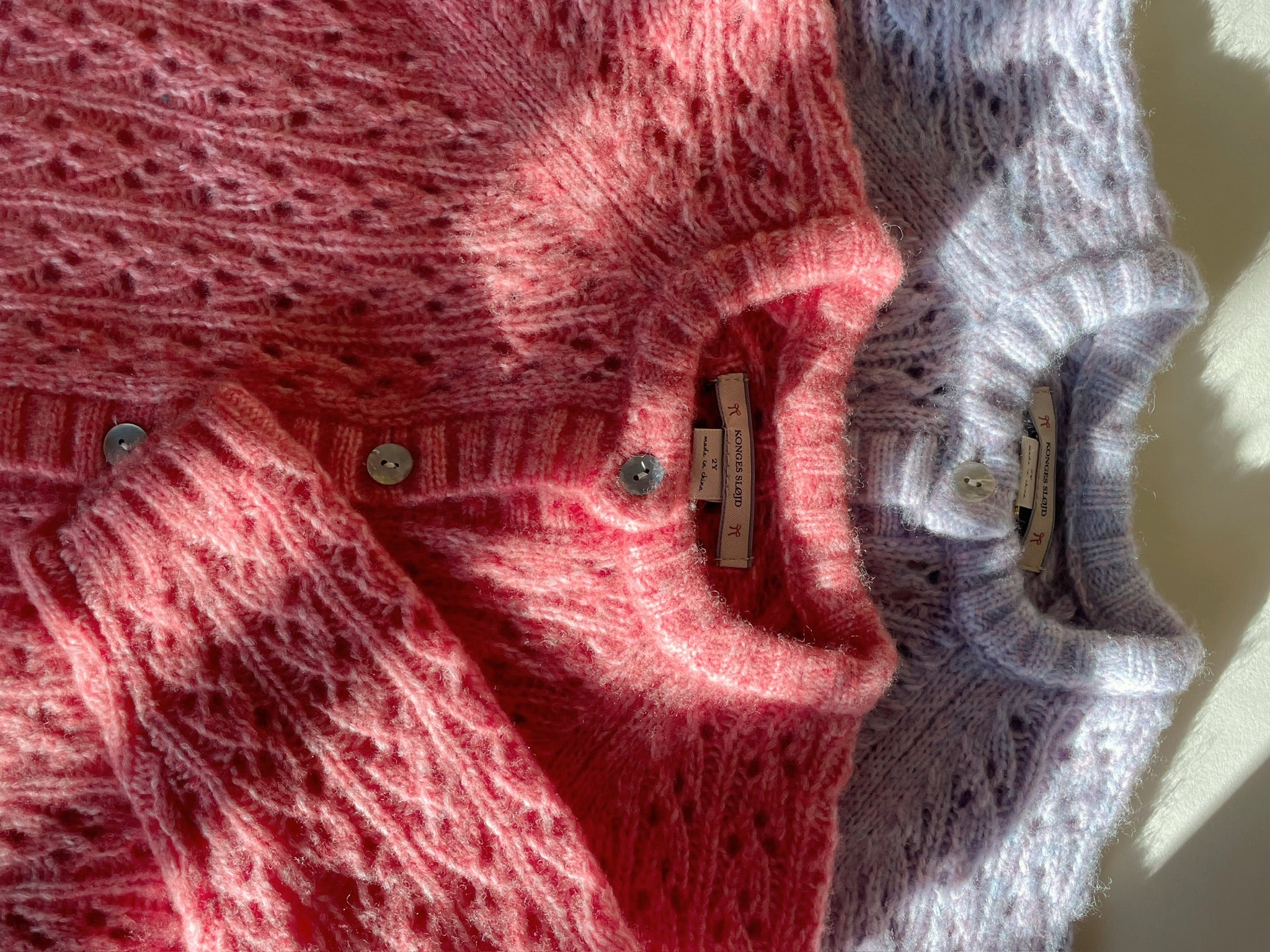 Konges Sløjd A/S Gebreide Cardigans pink