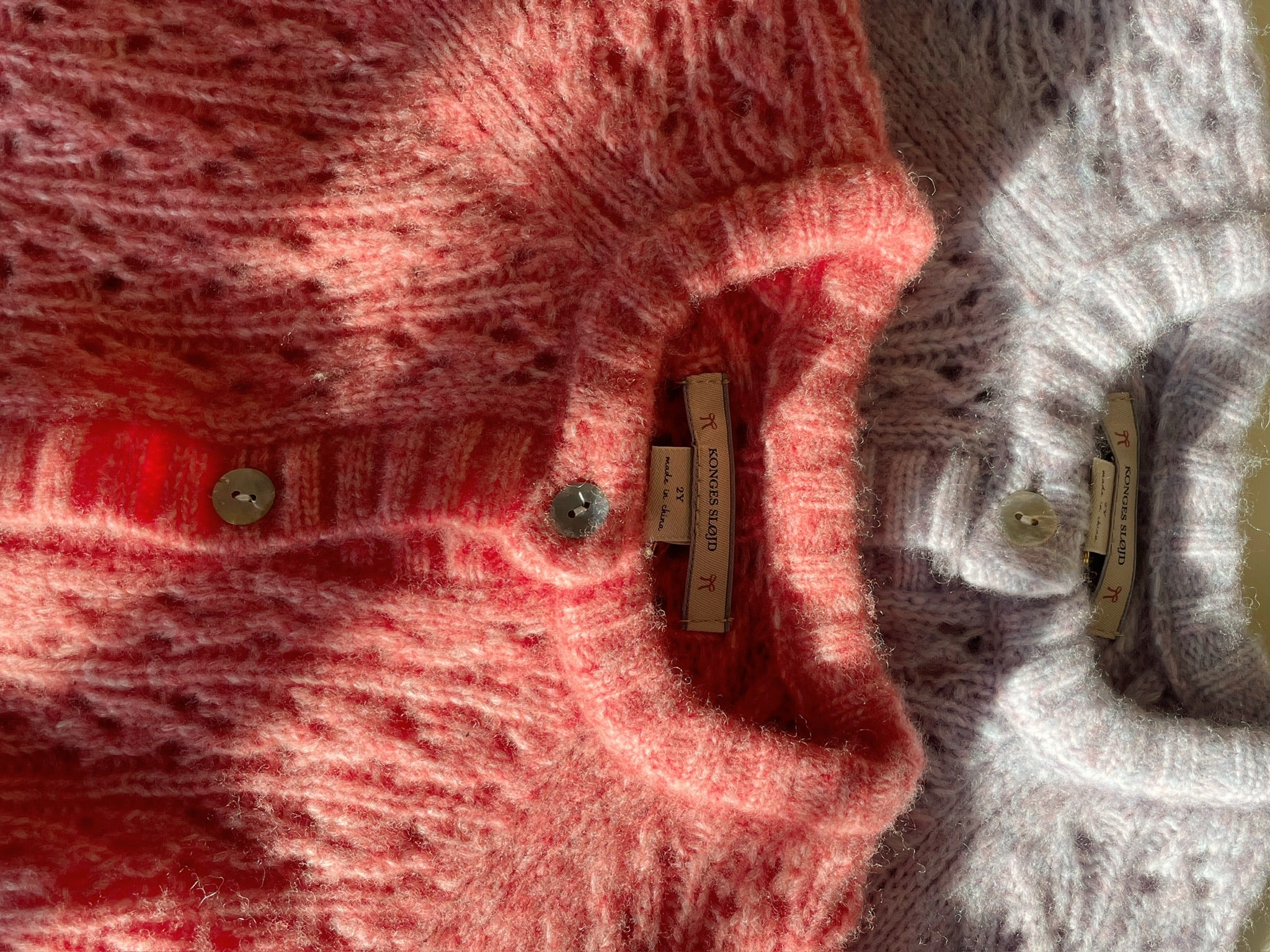 Konges Sløjd A/S Gebreide Cardigans pink