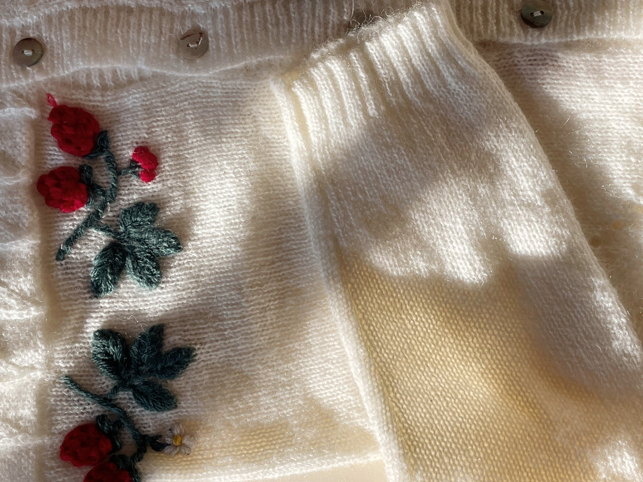 Konges Sløjd A/S Gebreide Cardigans bright white