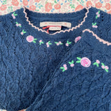 Konges Sløjd A/S Gebreide Shirts En Vesten ensign blue