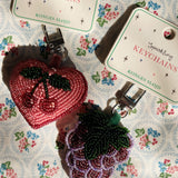 Konges Sløjd A/S Tassen En Portemonnees cherry