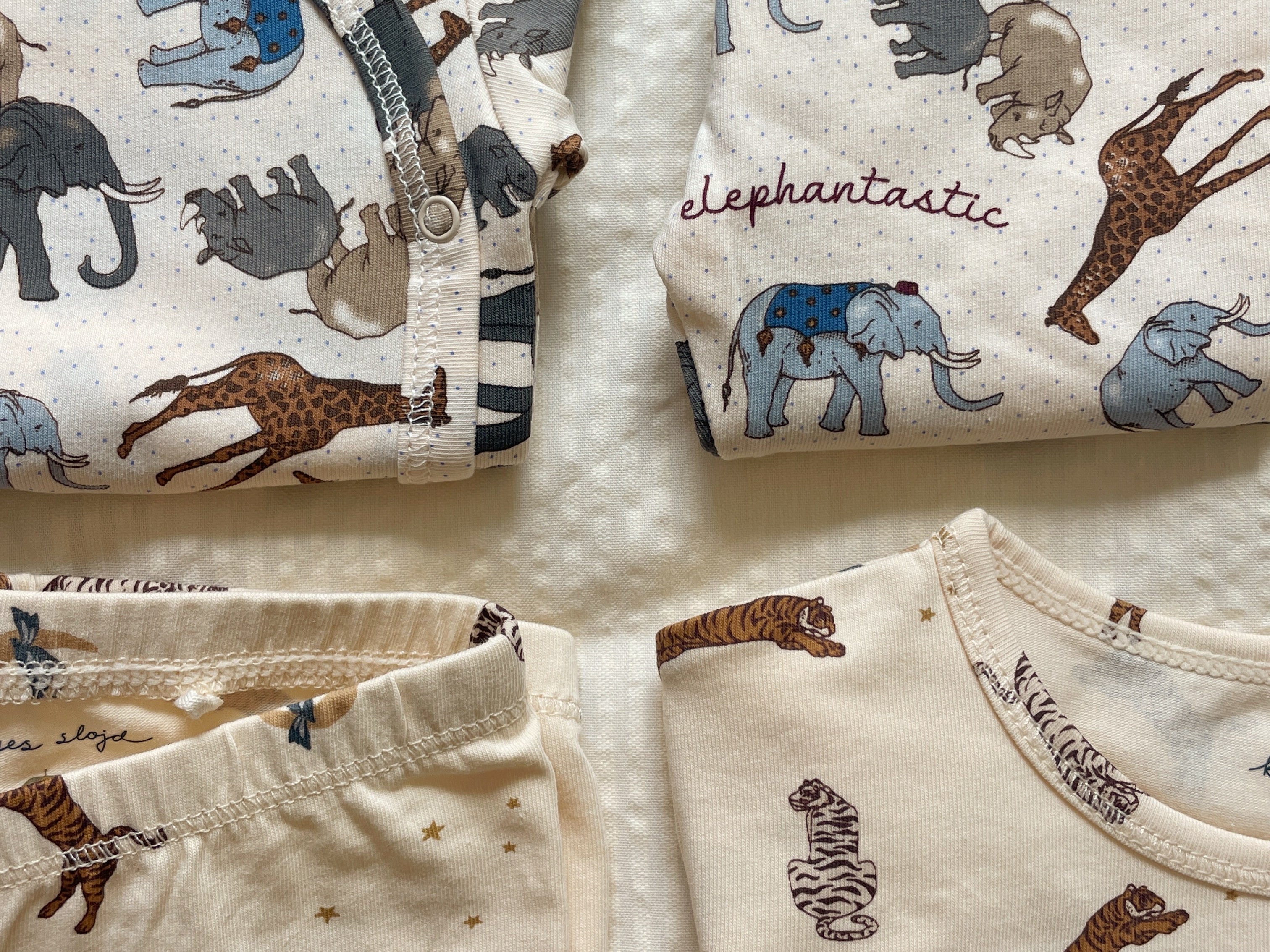 Konges Sløjd A/S Jersey Broeken elephantastic