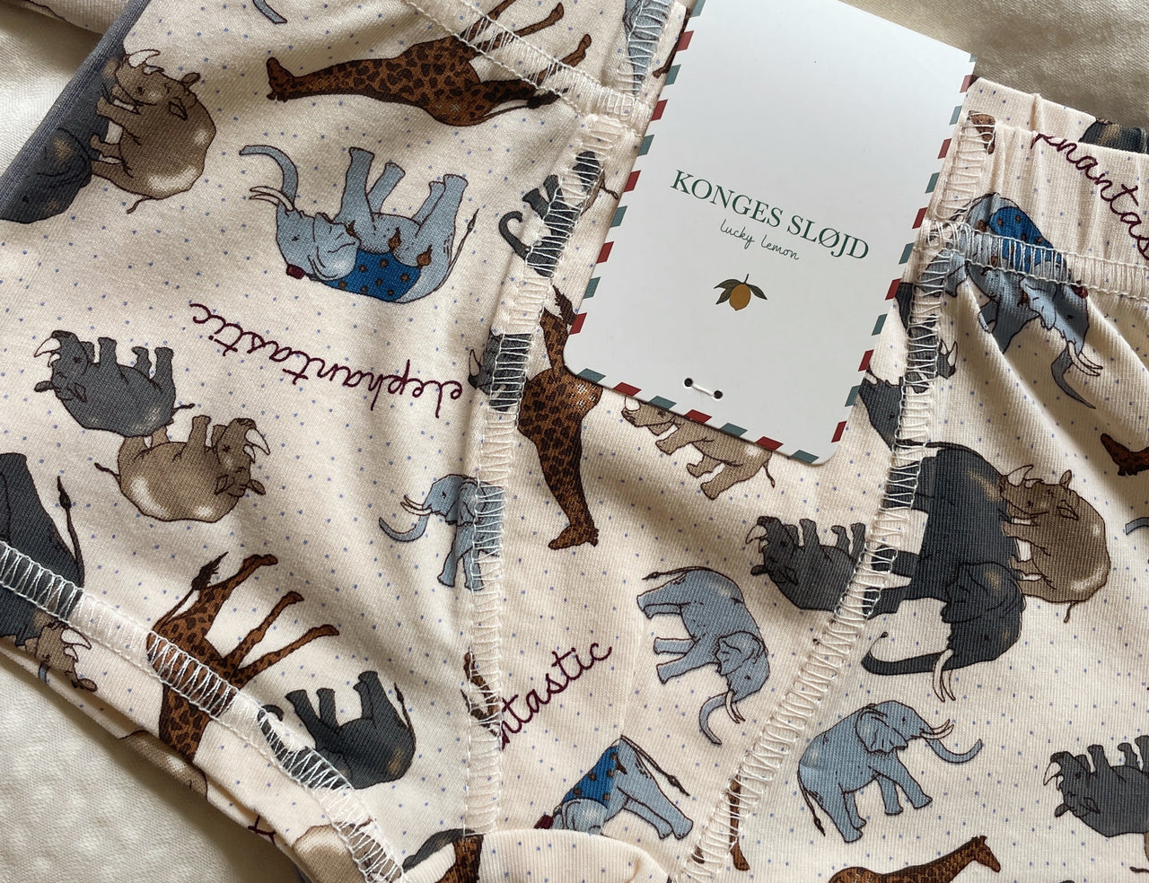 Konges Sløjd A/S UNDERWEAR elefantastic/sleet